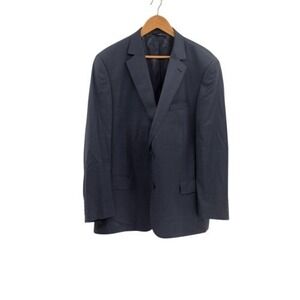 S. Cohen Sport Coat Blazer Suit Jacket Men Size 46R Blue Performance‎